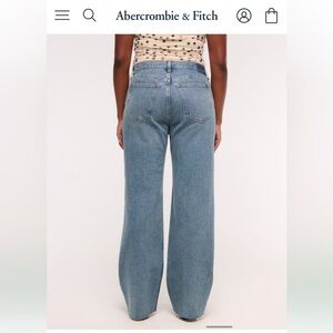 Abercrombie & Fitch Women's Light Blue Flare Jeans